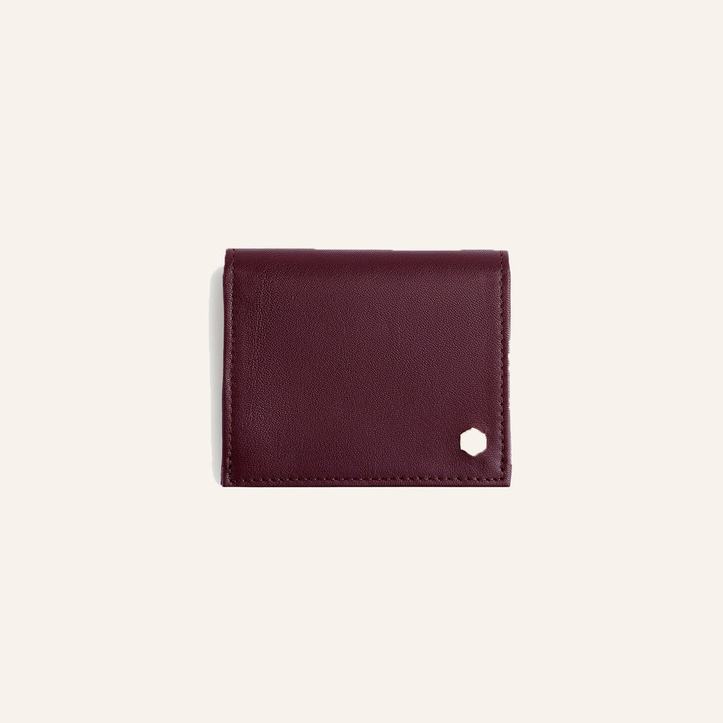 Mini Wallet Oxblood