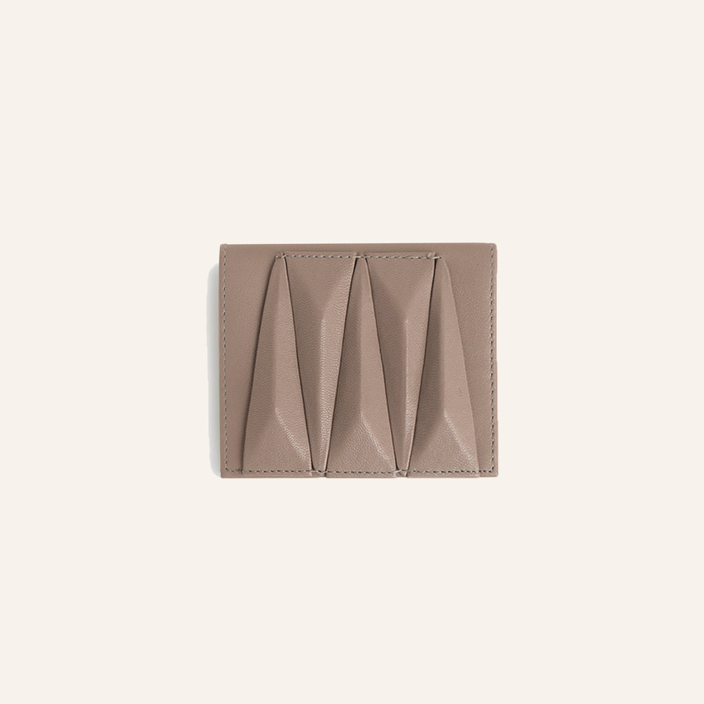 Mini Wallet Taupe Grey