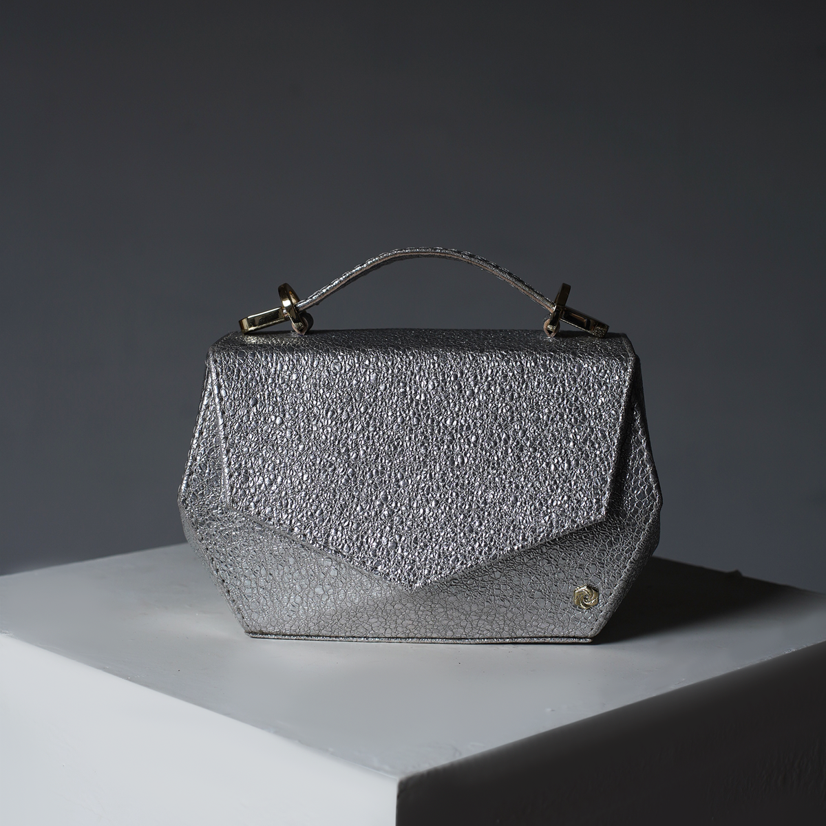 Silver grey clearance clutch